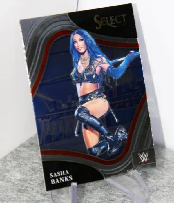 2022 Sasha Banks #285 Panini Select WWE Smack Down Ringside SP