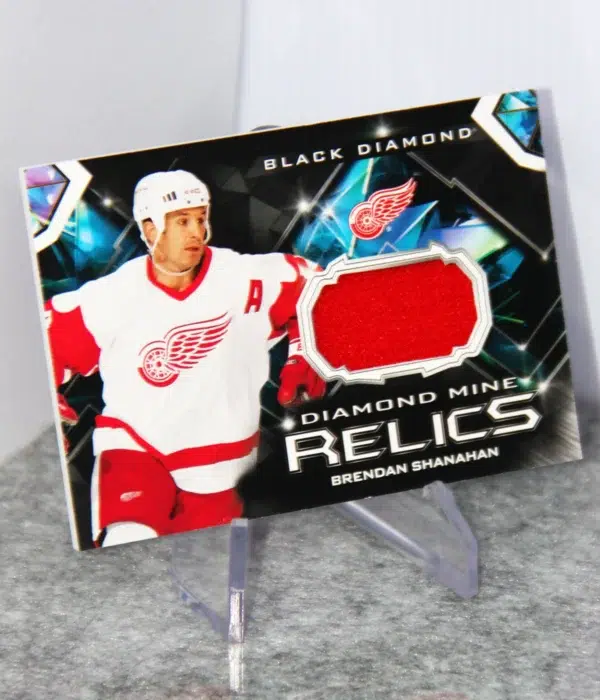 2023-24 Brendan Shanahan #DMR-BS Upper Deck Black Diamond Hockey Diamond Mine Relics
