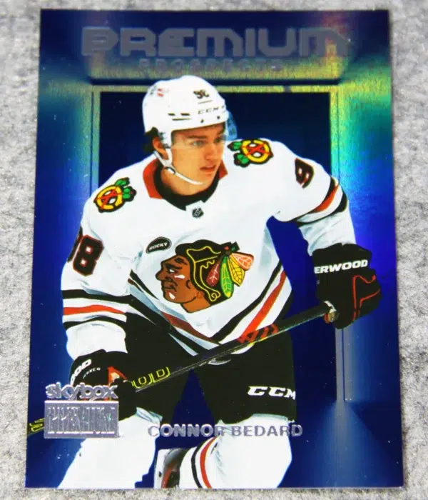 2023-24 Connor Bedard #PP-1 SkyBox Metal Universe Premium Prospects RC