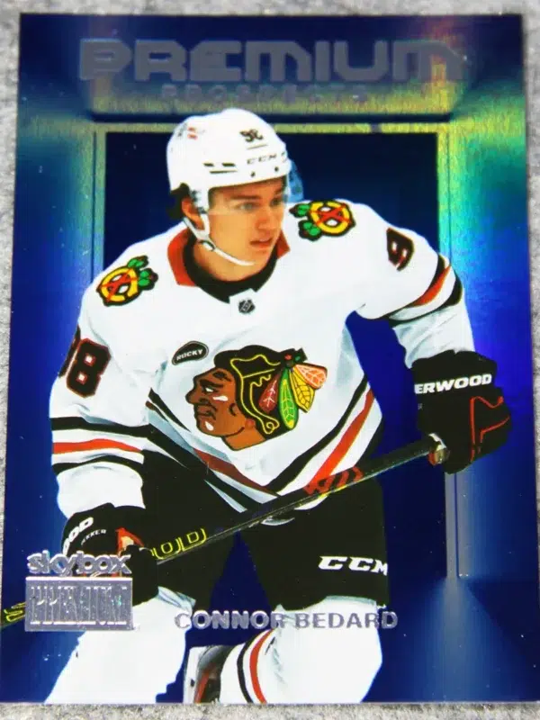 2023-24 Connor Bedard #PP-1 SkyBox Metal Universe Premium Prospects RC