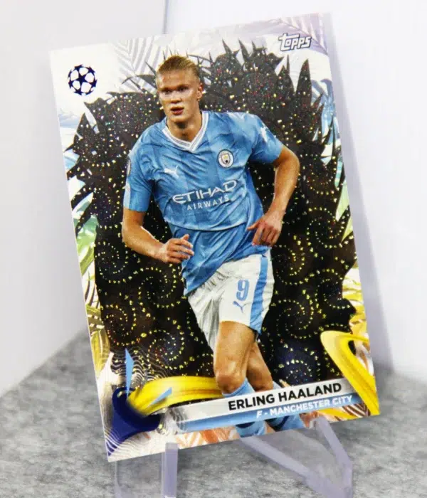 2023-24 Erling Haaland #51 Topps UEFA Champions League Carnaval