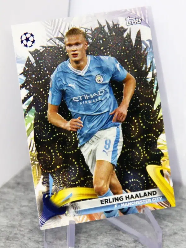 2023-24 Erling Haaland #51 Topps UEFA Champions League Carnaval