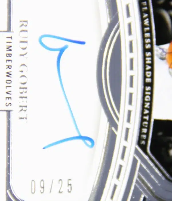 2023-24 Rudy Gobert #FSS-RGM Panini Flawless Shade Signatures /25