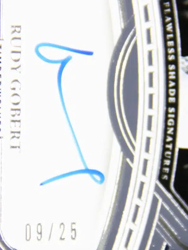 2023-24 Rudy Gobert #FSS-RGM Panini Flawless Shade Signatures /25