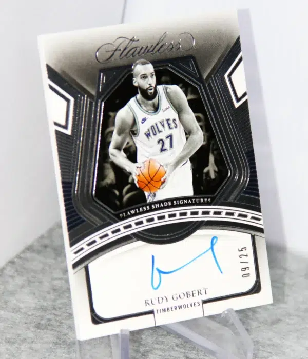 2023-24 Rudy Gobert #FSS-RGM Panini Flawless Shade Signatures /25