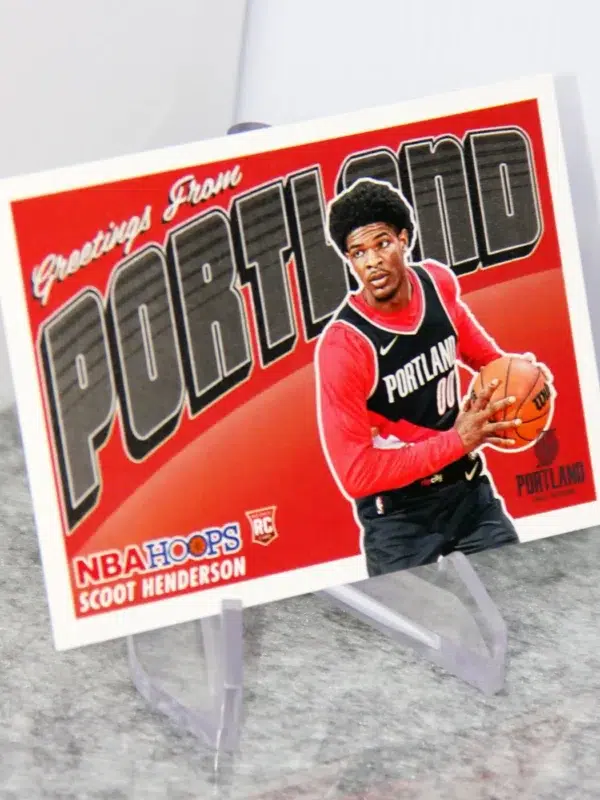 2023-24 Scoot Henderson #3 Panini Hoops Rookie Greetings