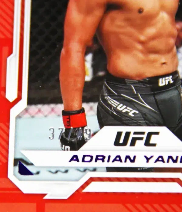2023 Adrian Yanez #163 Panini UFC Chronicles Playoff Red /49