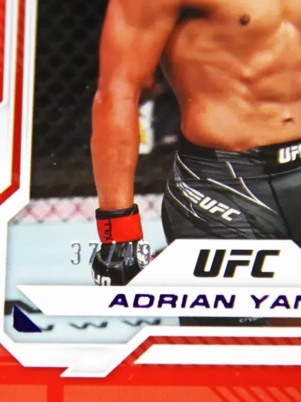 2023 Adrian Yanez #163 Panini UFC Chronicles Playoff Red /49