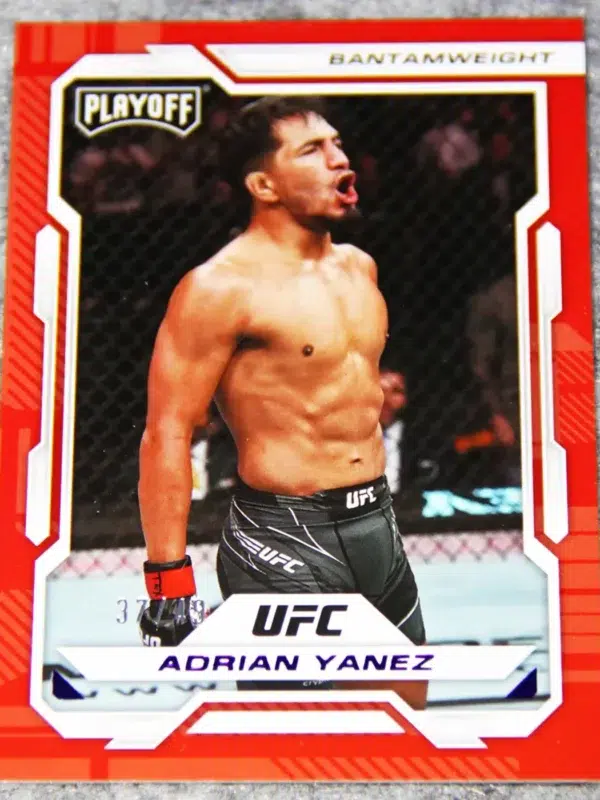2023 Adrian Yanez #163 Panini UFC Chronicles Playoff Red /49