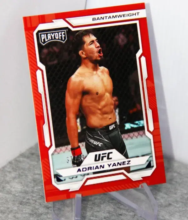 2023 Adrian Yanez #163 Panini UFC Chronicles Playoff Red /49