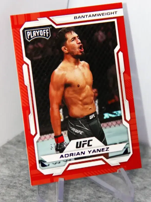 2023 Adrian Yanez #163 Panini UFC Chronicles Playoff Red /49