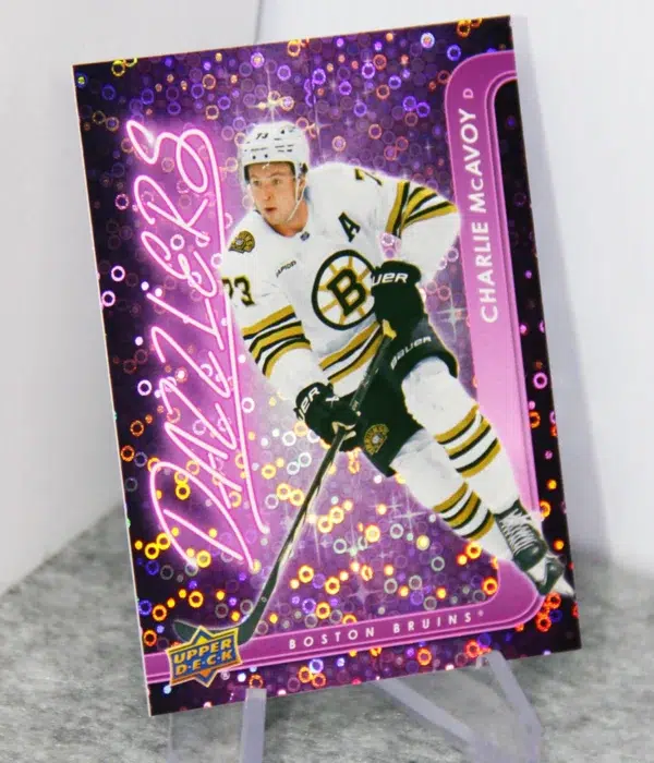 2024-25 Charlie McAvoy #DZ-67 Upper Deck Series 2 Dazzlers Pink