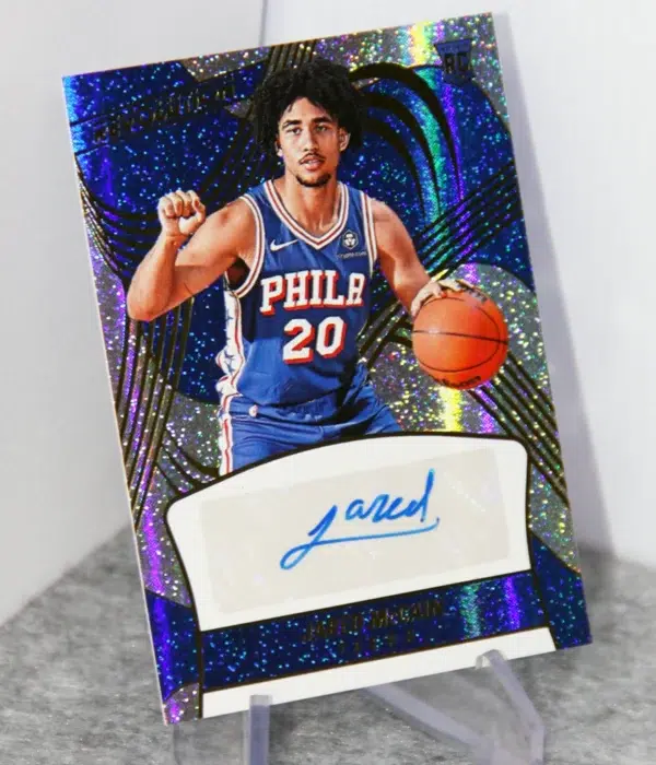 2024-25 Jared McCain #RA-JAR Panini Revolution Autograph RC