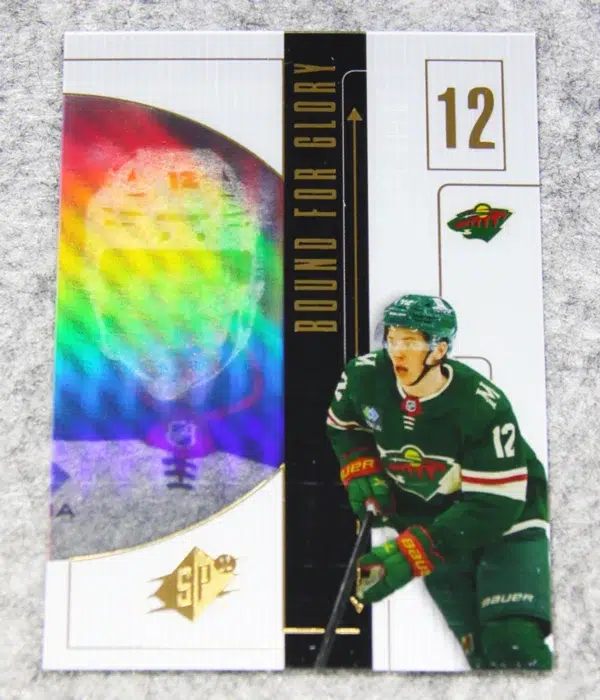 2024-25 Matt Boldy #BFG-24 Upper Deck SPx Bound For Glory