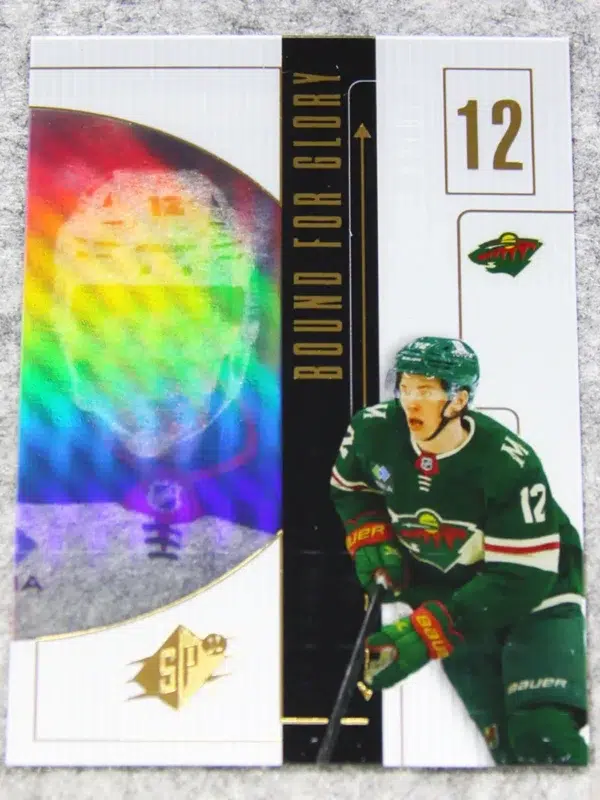2024-25 Matt Boldy #BFG-24 Upper Deck SPx Bound For Glory