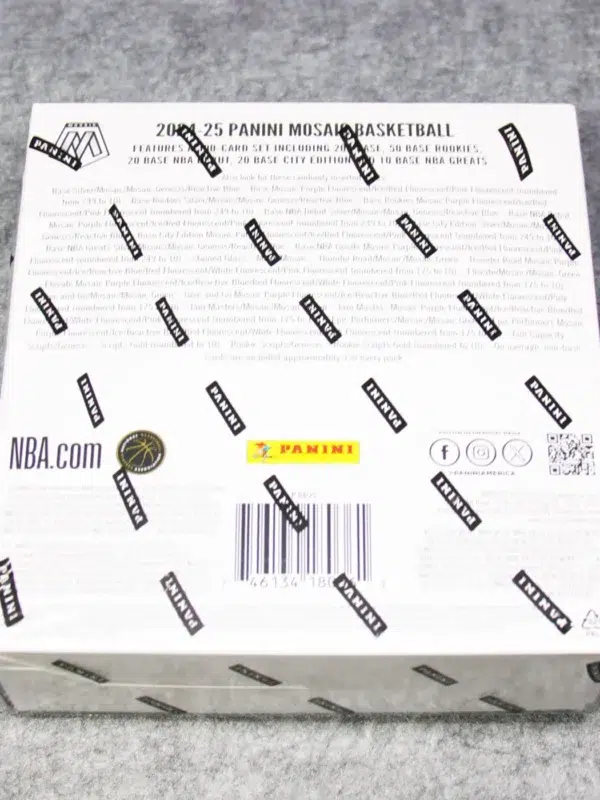 2024-25 Panini Mosaic NBA Basketball Mega Box - Sealed