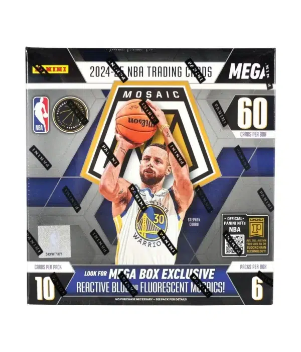 2024-25 Panini Mosaic NBA Basketball Mega Box - Sealed