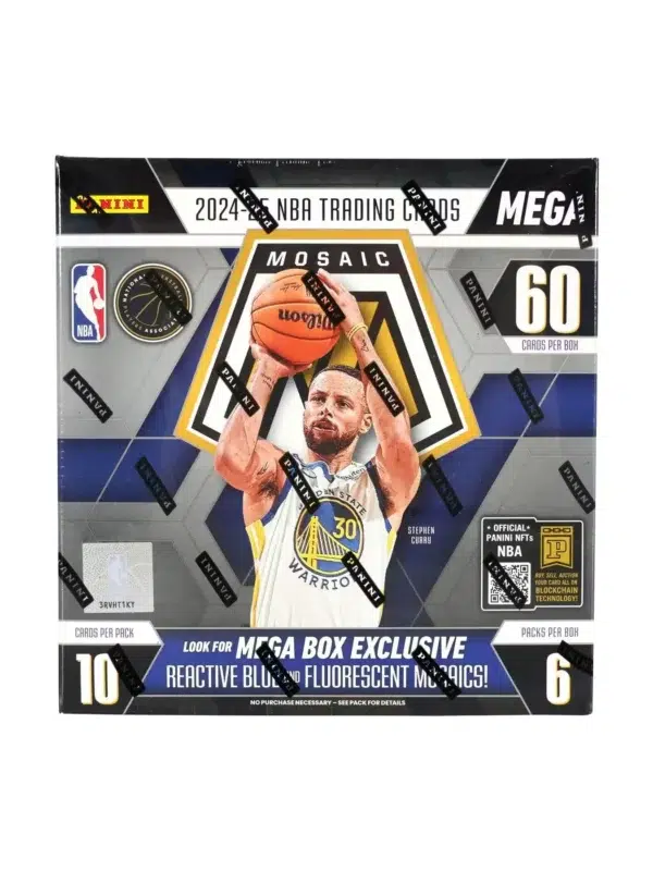 2024-25 Panini Mosaic NBA Basketball Mega Box - Sealed