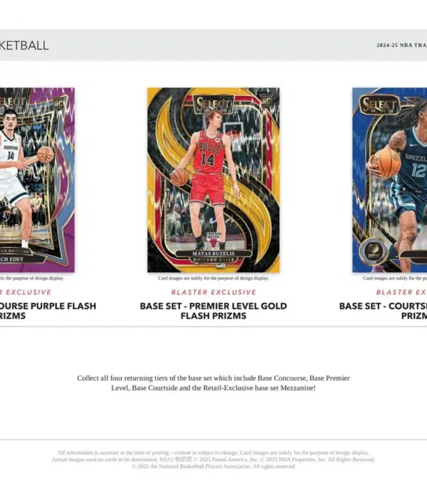 2024-25 Panini Select NBA Blaster Box - Sealed