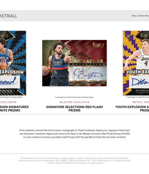 2024-25 Panini Select NBA Blaster Box - Sealed