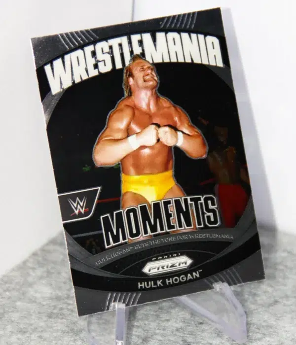 2024 Hulk Hogan #4 Panini Prizm WWE Legends WrestleMania Moments