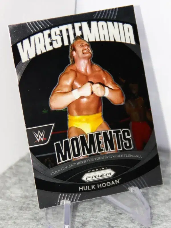 2024 Hulk Hogan #4 Panini Prizm WWE Legends WrestleMania Moments
