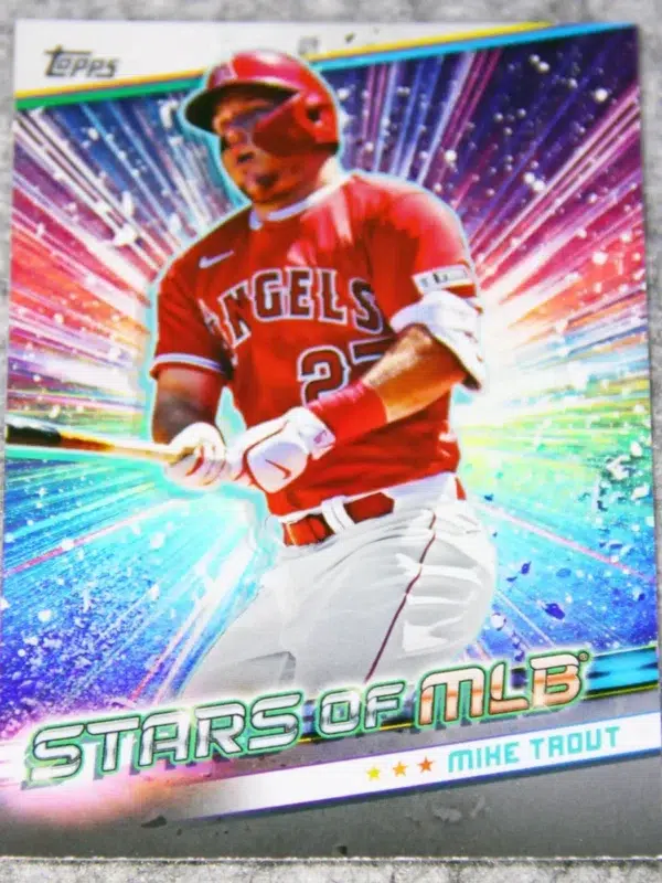 2024 Mike Trout #SMLB-2 Topps Series 1 Stars of MLB