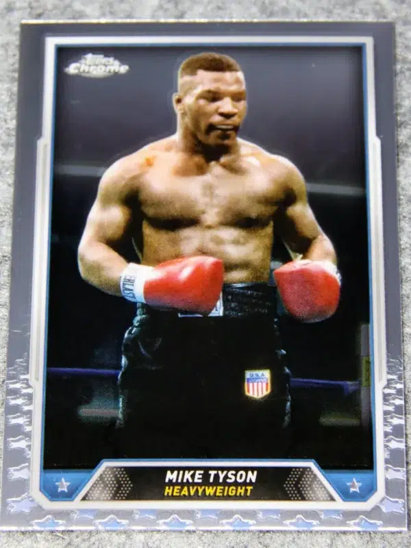 2024 Mike Tyson #35 Topps Chrome
