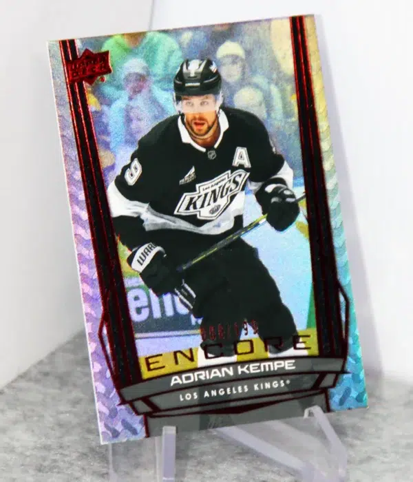2025-26 Adrian Kempe #E-89 Upper Deck Series 1 Encore Red /199
