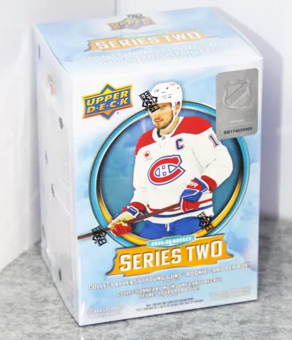 2025-26 Upper Deck Hockey Series 2 Blaster Box - Sealed