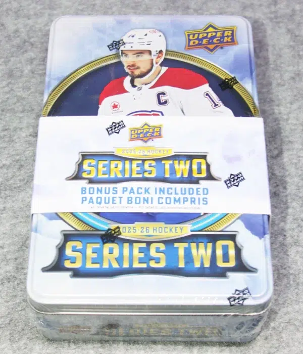 2025-26 Upper Deck Hockey Series 2 Tin - Sealed