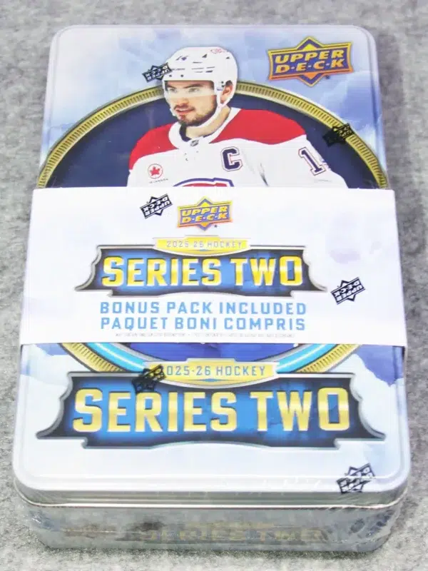 2025-26 Upper Deck Hockey Series 2 Tin - Sealed