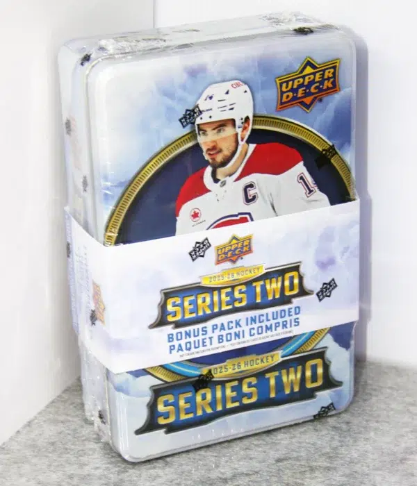 2025-26 Upper Deck Hockey Series 2 Tin - Sealed