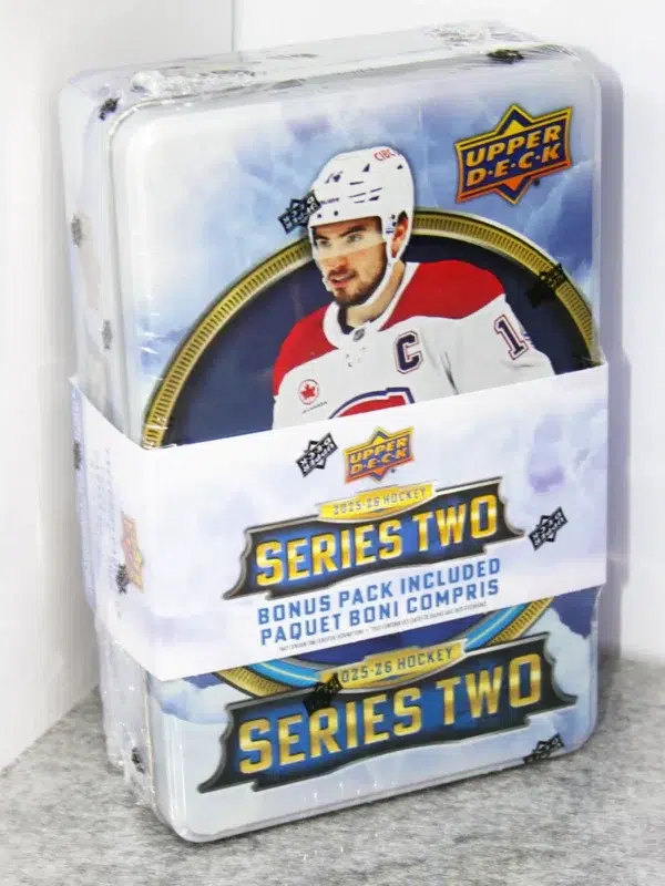 2025-26 Upper Deck Hockey Series 2 Tin - Sealed