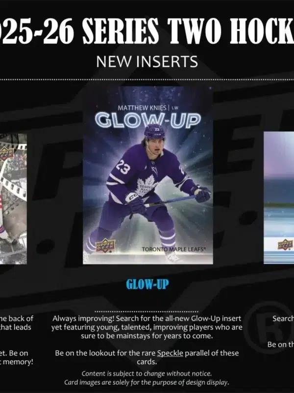 2025-26 Upper Deck Hockey Series 2 Tin - Sealed