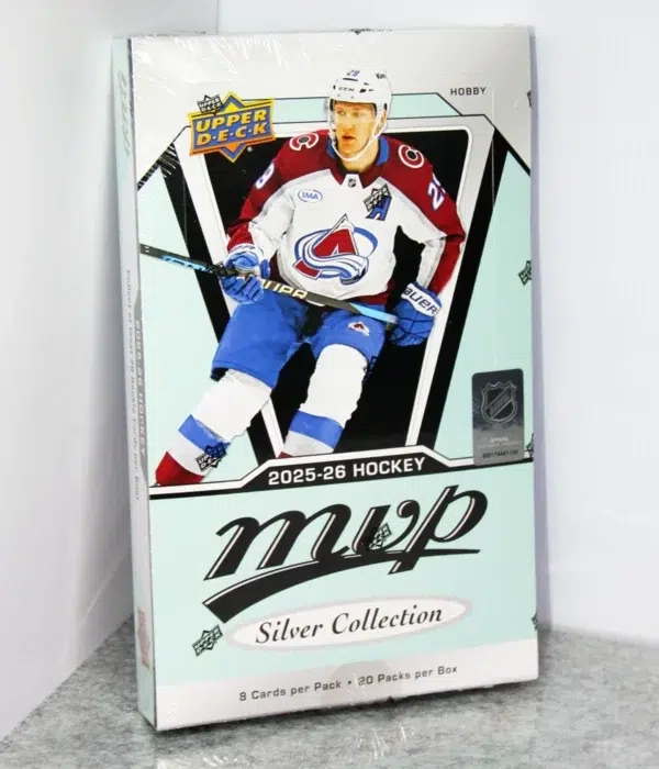 2025-26 Upper Deck MVP Hockey NHL Silver Collection Hobby Box - Sealed