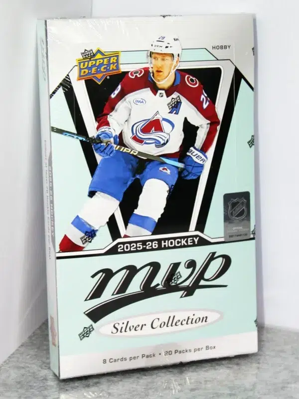 2025-26 Upper Deck MVP Hockey NHL Silver Collection Hobby Box - Sealed