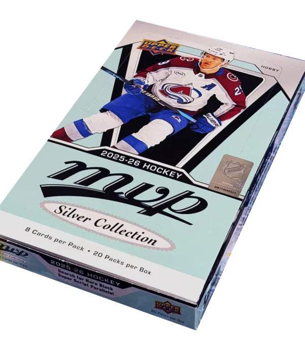 2025-26 Upper Deck MVP Hockey NHL Silver Collection Hobby Box - Sealed