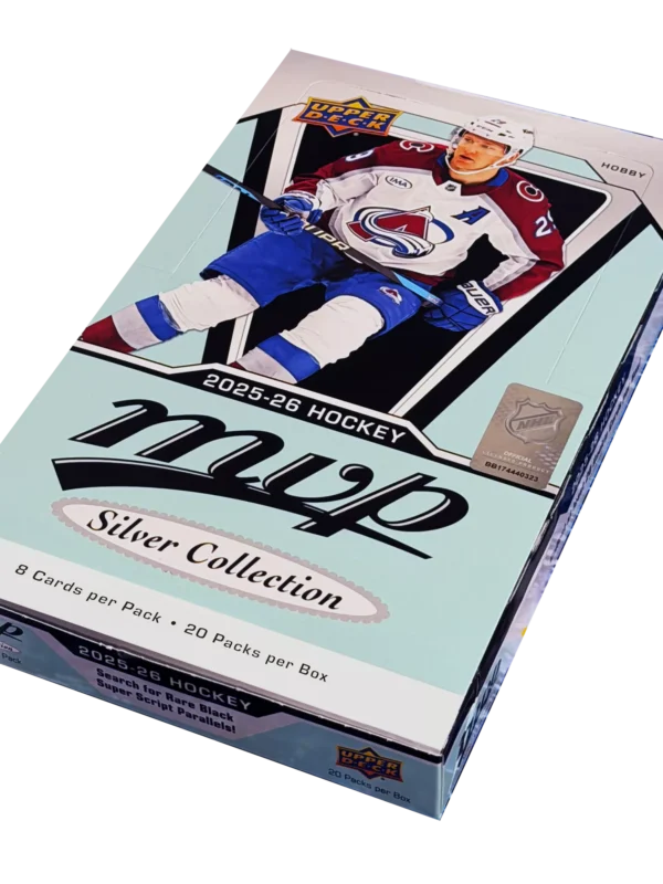 2025-26 Upper Deck MVP Hockey NHL Silver Collection Hobby Box - Sealed