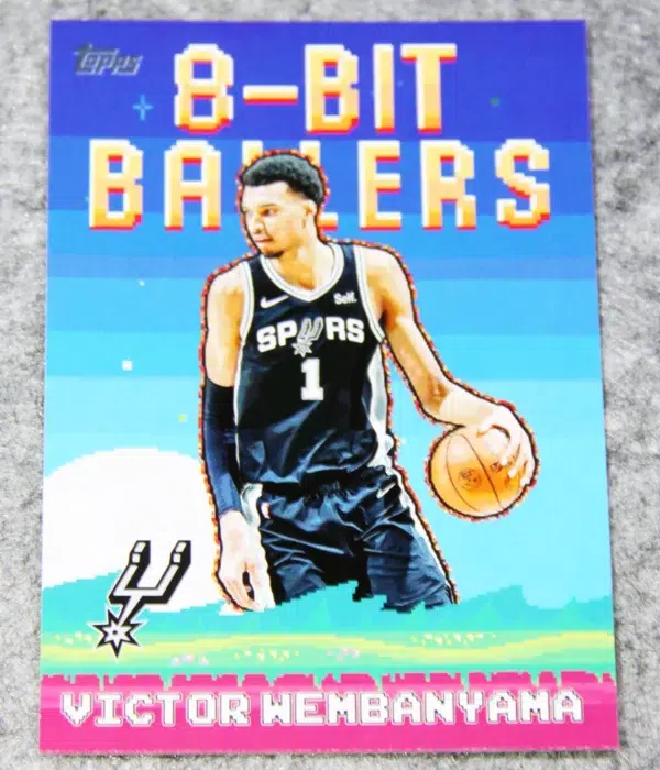 2025-26 Victor Wembanyama #8B-4 Topps 8-Bit Ballers