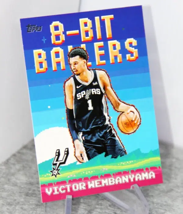 2025-26 Victor Wembanyama #8B-4 Topps 8-Bit Ballers