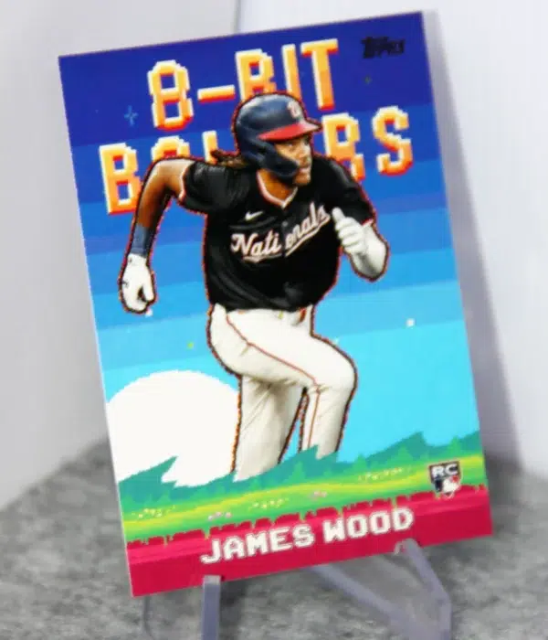 2025 James Wood #8B-16 Topps Celebration 8-Bit Ballers RC