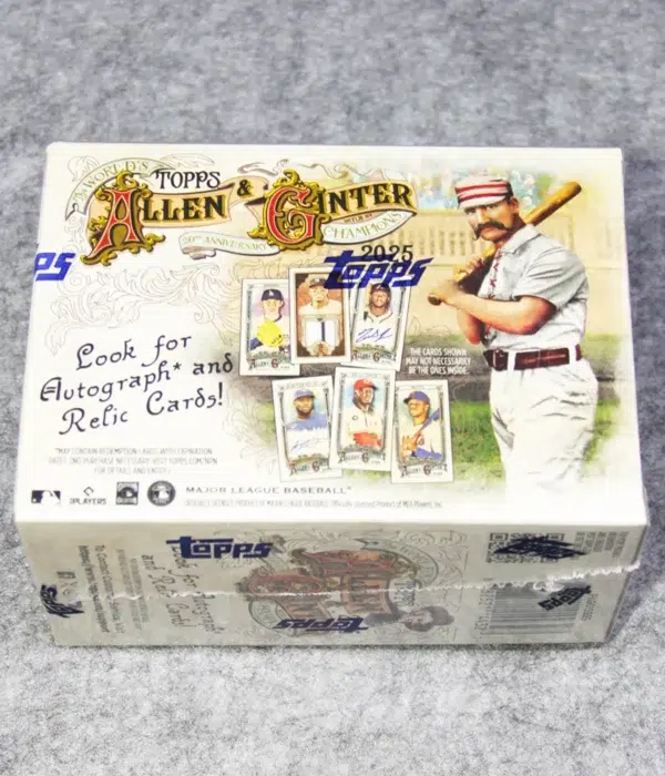 2025 Topps Allen & Ginter Baseball MLB Value Box - Sealed