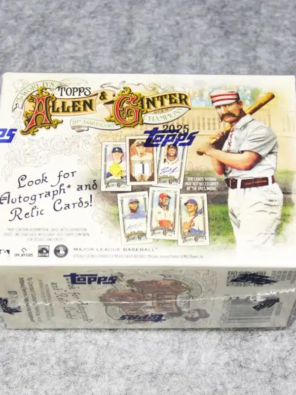 2025 Topps Allen & Ginter Baseball MLB Value Box - Sealed