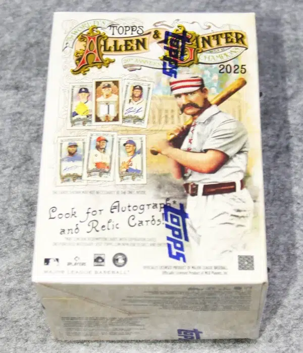 2025 Topps Allen & Ginter Baseball MLB Value Box - Sealed