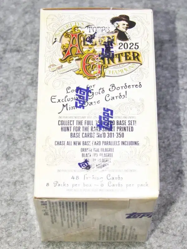 2025 Topps Allen & Ginter Baseball MLB Value Box - Sealed