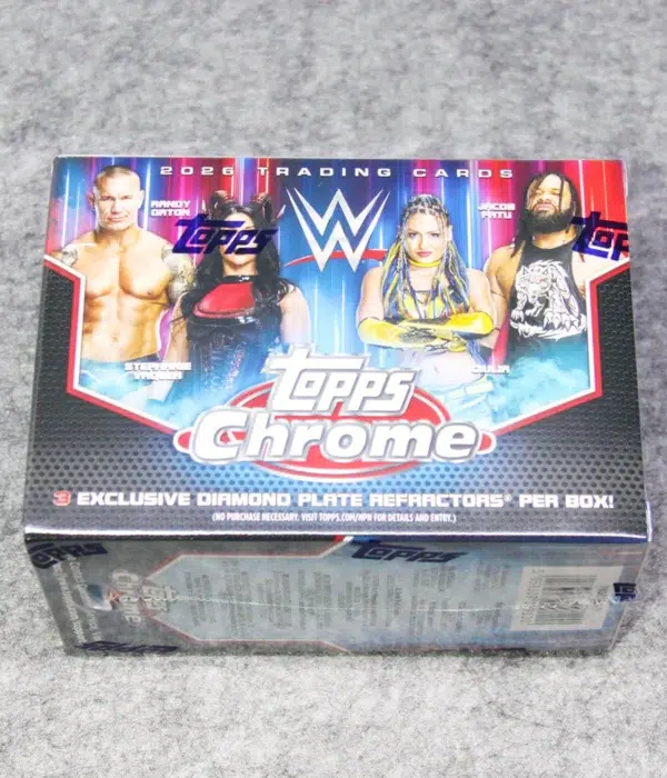 2026 Topps Chrome WWE Wrestling Value Box - Sealed