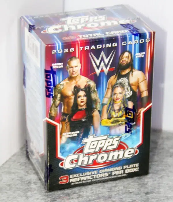 2026 Topps Chrome WWE Wrestling Value Box - Sealed