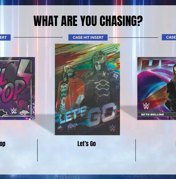 2026 Topps Chrome WWE Wrestling Value Box - Sealed