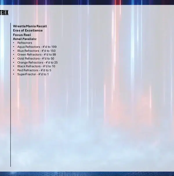 2026 Topps Chrome WWE Wrestling Value Box - Sealed